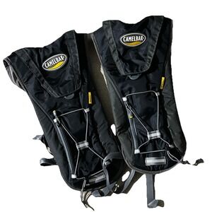 Camelbak Classic Hydration Pack 2L‎ Black Day Hike No Bladder Lot Of 2